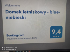 Domek letniskowy - blue-niebieski, Rzeczenica